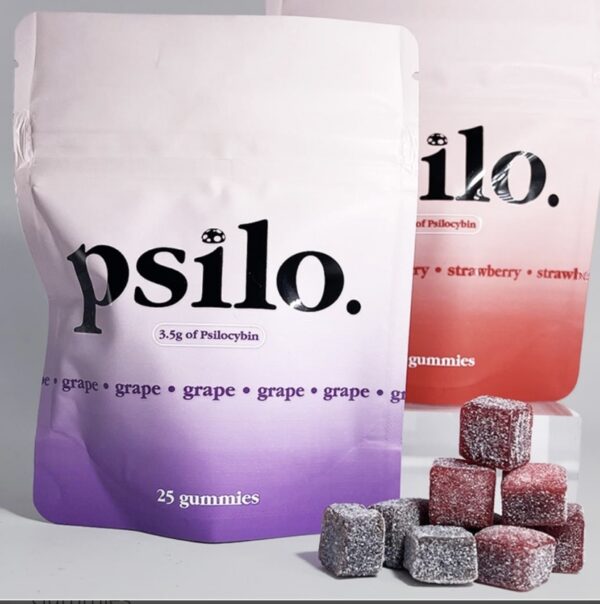 Psilo – Psilocybin Mushroom Gummy Cubes 3.5gm