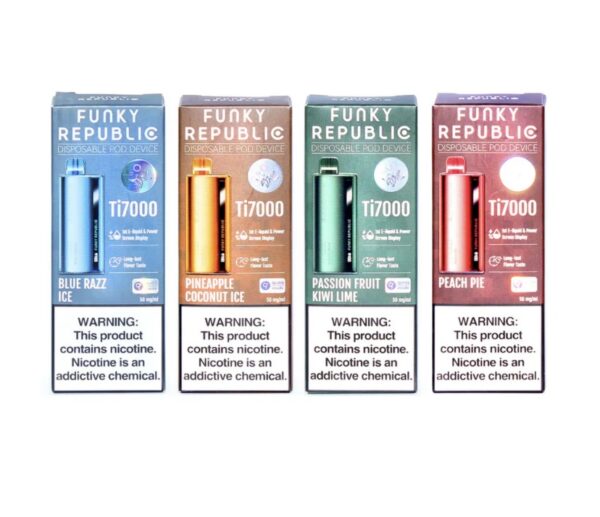 Funky Republic Ti7000 Smart Disposable - Image 4
