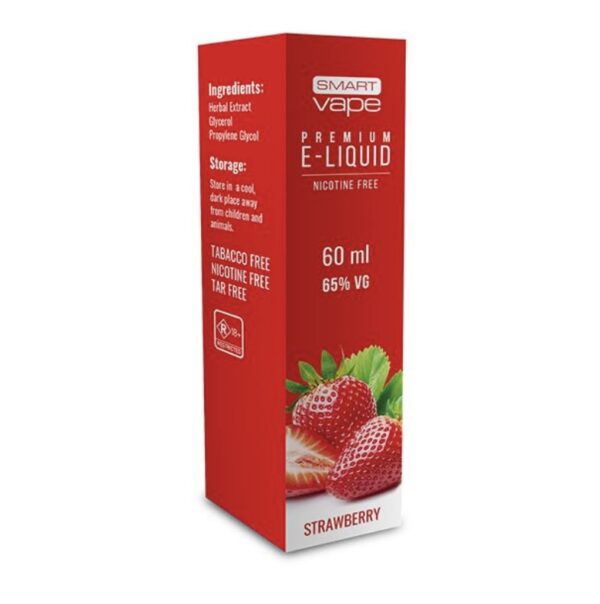 SMART VAPE  E-LIQUID JUICE STRAWBERRY (60ML)