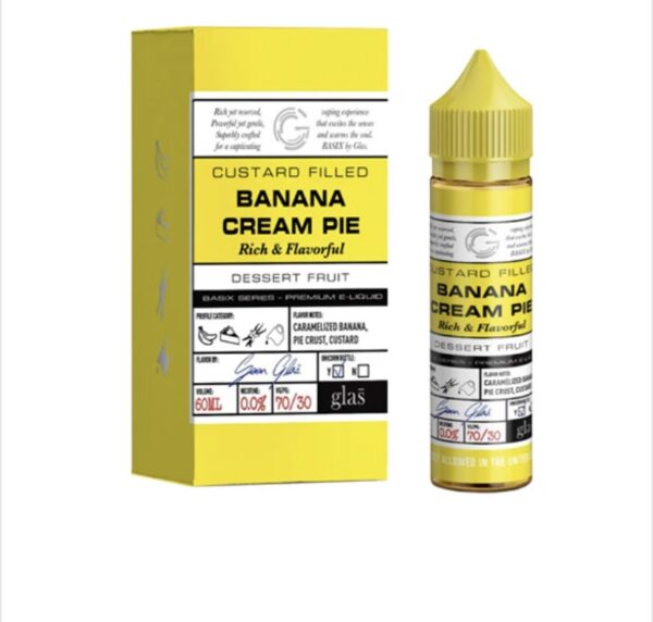Banana Cream Pie by Glas Basix Series 60ml