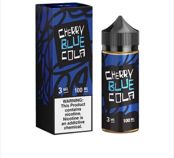 Cherry Blue Cola by Juice Man 100ml - Image 3