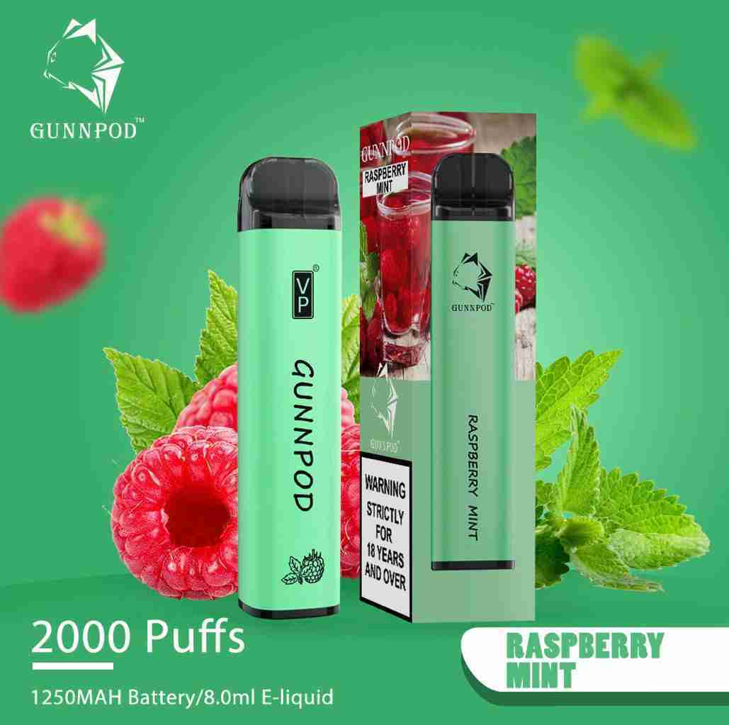 Raspberry Mint-2000 Puffs