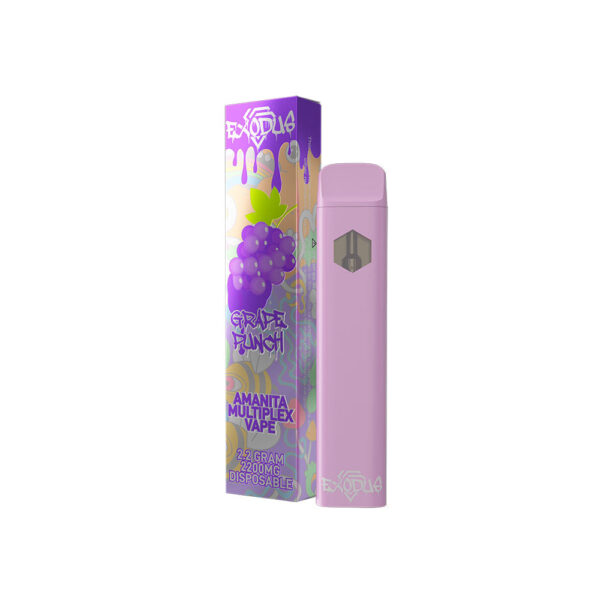 Exodus Amanita HHC Multiplex Disposable Vape | 2.2g | 10pc Display - Image 9