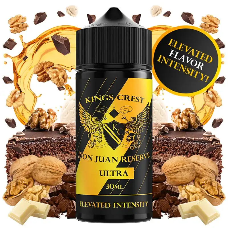 Don Juan Reserve Ultra 30ml/120 Longfill – Kings Crest + Base 70ml 100% VG